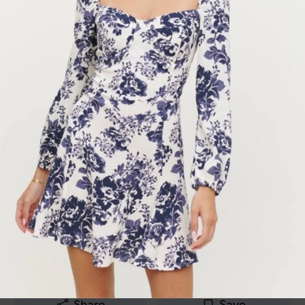 Reformation Mochi Long Sleeve Dress